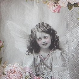 12398. Ангел и розы. 10 шт., 22 руб/шт