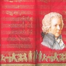 1321. Моцарт на красном
