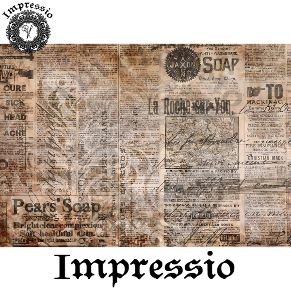 18920. Декупажная карта  Impressio, плотность 45 г/м2