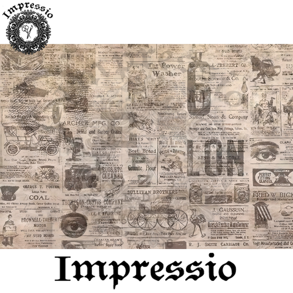 18921. Декупажная карта  Impressio, плотность 45 г/м2