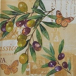 20027. Бабочки на оливках
