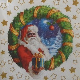 20097. Санта Клаус с подарками. 10 шт., 17 руб/шт