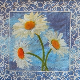 24288. Ромашки. 15 шт., 6 руб/шт