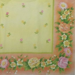 8089. Бордюр с цветами. 5 шт., 11 руб/шт