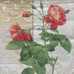 8338. Веточка розы. 5 шт., 11 руб/шт