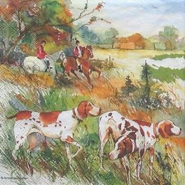4952. Охота с собаками.