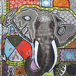 9305. Абстракция слон