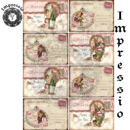 13387. Декупажная карта  Impressio, плотность 45 г/м2