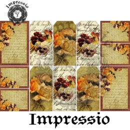 13458. Декупажная карта  Impressio, плотность 45 г/м2