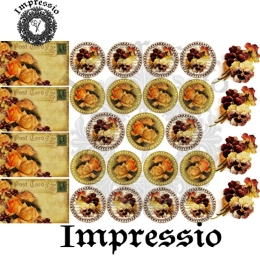 13459. Декупажная карта  Impressio, плотность 45 г/м2