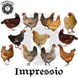 13477. Декупажная карта  Impressio, плотность 45 г/м2