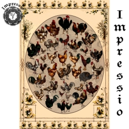 13483. Декупажная карта  Impressio, плотность 45 г/м2