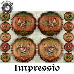 13539. Декупажная карта  Impressio, плотность 45 г/м2