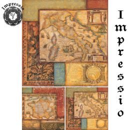 17318. Декупажная карта Impressio, плотность 45 г/м2