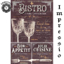 218985. Рисовая декупажная карта Impressio. 25 г/м2