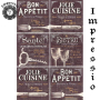 218989. Рисовая декупажная карта Impressio. 25 г/м2