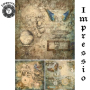 19015. Декупажная карта Impressio, плотность 45 г/м2
