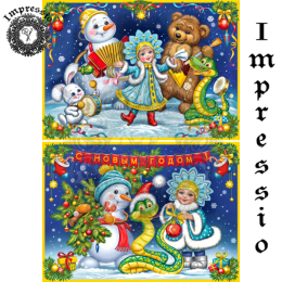 19187. Декупажная карта Impressio, плотность 45 г/м2
