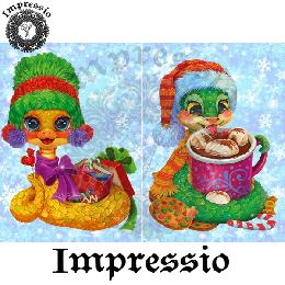 219193. Рисовая декупажная карта Impressio. 25 г/м2