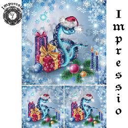 219195. Рисовая декупажная карта Impressio. 25 г/м2