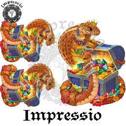 219196. Рисовая декупажная карта Impressio. 25 г/м2