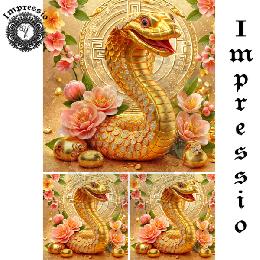 219198. Рисовая декупажная карта Impressio. 25 г/м2