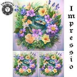 219207. Рисовая декупажная карта Impressio. 25 г/м2