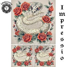 219209. Рисовая декупажная карта Impressio. 25 г/м2