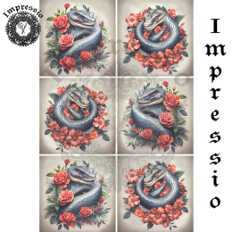 19210. Декупажная карта Impressio, плотность 45 г/м2