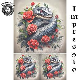 219212. Рисовая декупажная карта Impressio. 25 г/м2