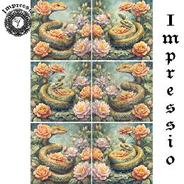 219215. Рисовая декупажная карта Impressio. 25 г/м2