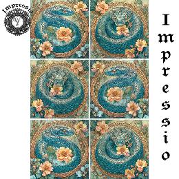 219218. Рисовая декупажная карта Impressio. 25 г/м2