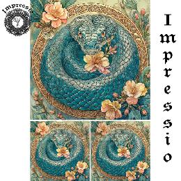 219219. Рисовая декупажная карта Impressio. 25 г/м2