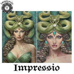 219238. Рисовая декупажная карта Impressio. 25 г/м2
