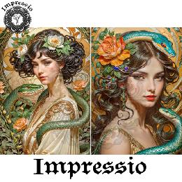 219240. Рисовая декупажная карта Impressio. 25 г/м2