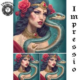 219242. Рисовая декупажная карта Impressio. 25 г/м2