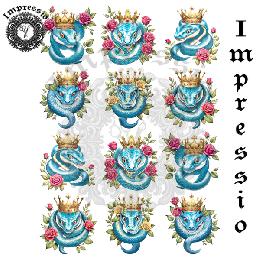219270. Рисовая декупажная карта Impressio. 25 г/м2