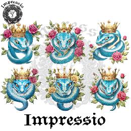 219271. Рисовая декупажная карта Impressio. 25 г/м2