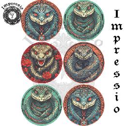 219273. Рисовая декупажная карта Impressio. 25 г/м2