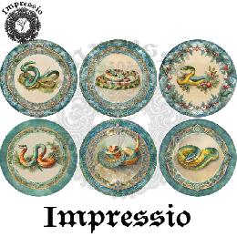 219277. Рисовая декупажная карта Impressio. 25 г/м2