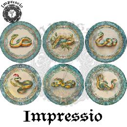 219278. Рисовая декупажная карта Impressio. 25 г/м2