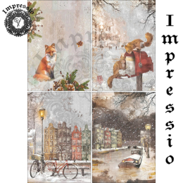 19296. Декупажная карта Impressio, плотность 45 г/м2