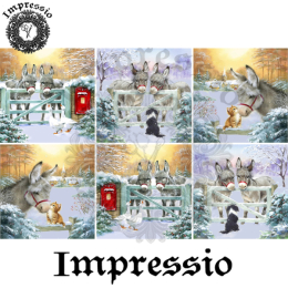 19302. Декупажная карта Impressio, плотность 45 г/м2