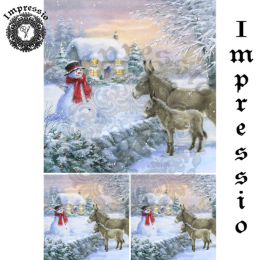 19304. Декупажная карта Impressio, плотность 45 г/м2