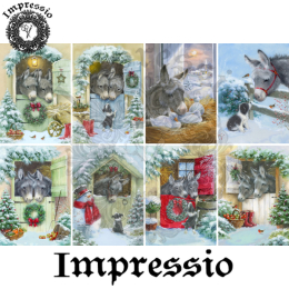 19305. Декупажная карта Impressio, плотность 45 г/м2