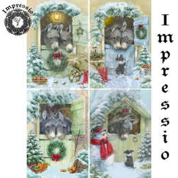 19307. Декупажная карта Impressio, плотность 45 г/м2