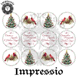 19348. Декупажная карта Impressio, плотность 45 г/м2