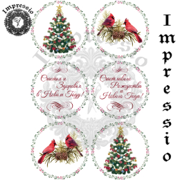 19349. Декупажная карта Impressio, плотность 45 г/м2