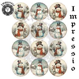 219361. Рисовая декупажная карта Impressio. 25 г/м2