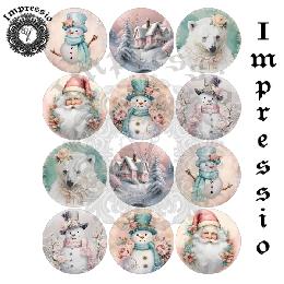 219363. Рисовая декупажная карта Impressio. 25 г/м2